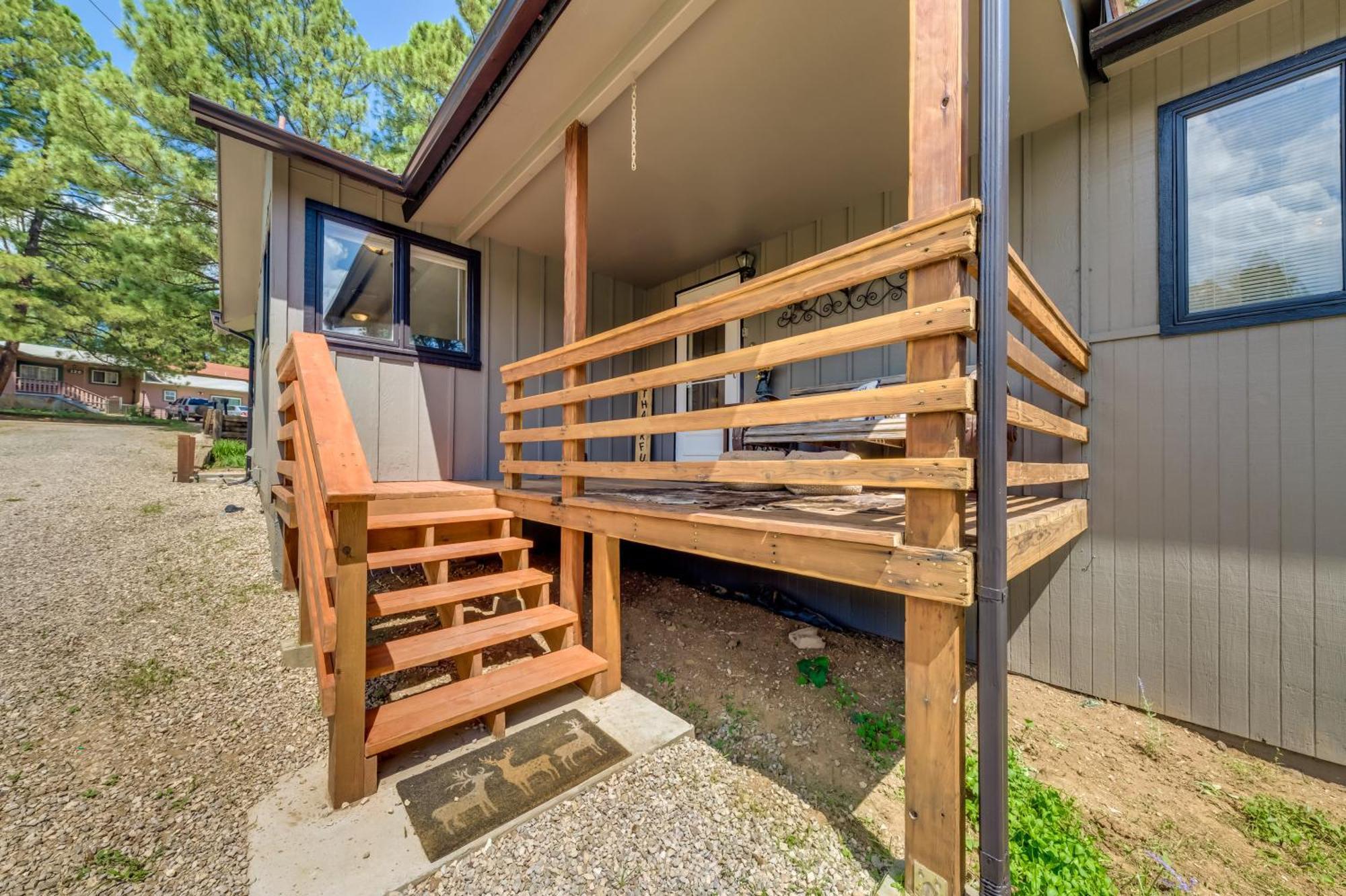 Ruidoso Home With Patio, Walk To Restaurants! Экстерьер фото